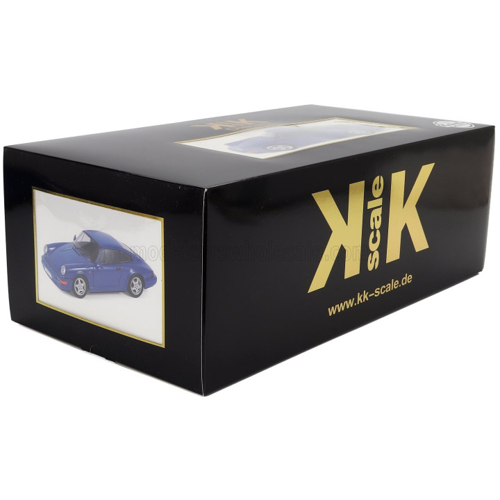 KK SCALE PORSCHE 911 964 RS COUPE 1992 - CERCHI CUP - CUP RIMS - BLUE 1/12