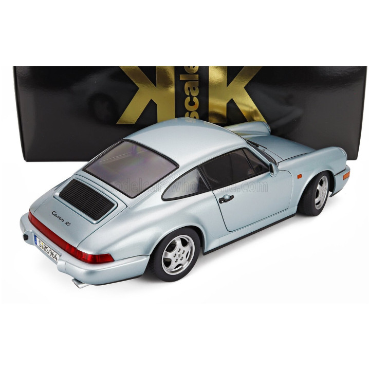 KK SCALE PORSCHE 911 964 RS WITH CUP RIMS 1992 - POLAR WHITE 1/12