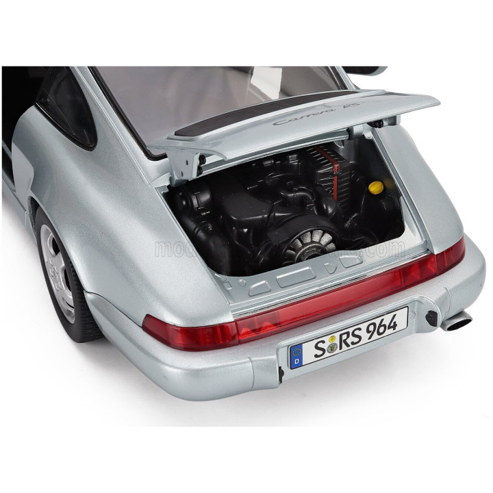 KK SCALE PORSCHE 911 964 RS WITH CUP RIMS 1992 - POLAR WHITE 1/12