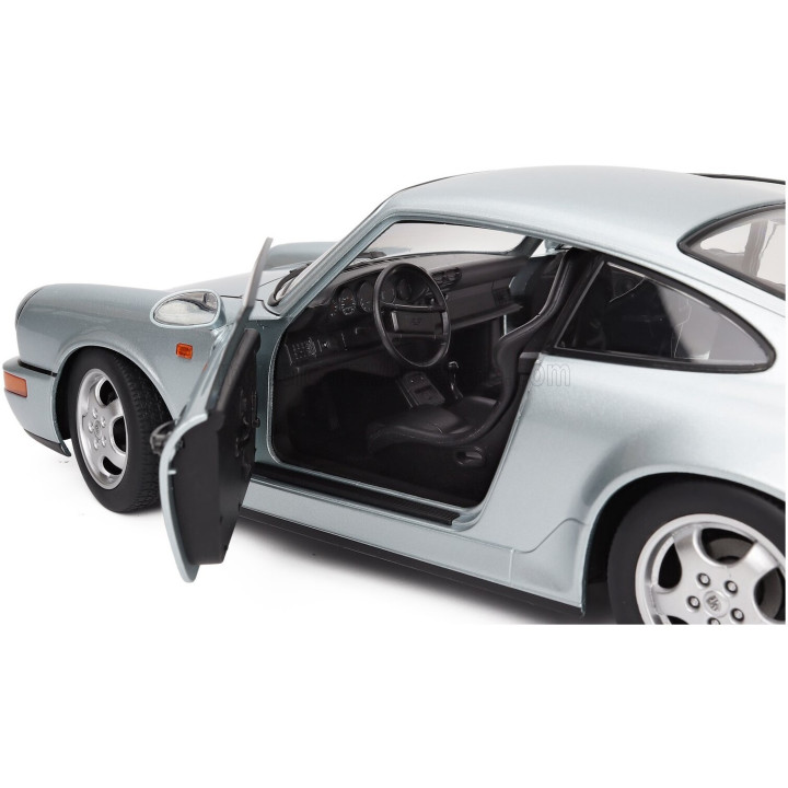 KK SCALE PORSCHE 911 964 RS WITH CUP RIMS 1992 - POLAR WHITE 1/12