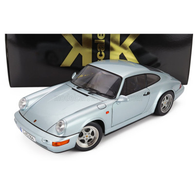 KK SCALE PORSCHE 911 964 RS WITH SPEEDLINE RIMS 1992 - POLAR WHITE 1/12