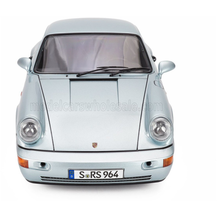 KK SCALE PORSCHE 911 964 RS WITH SPEEDLINE RIMS 1992 - POLAR WHITE 1/12