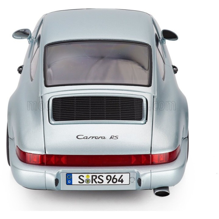 KK SCALE PORSCHE 911 964 RS WITH SPEEDLINE RIMS 1992 - POLAR WHITE 1/12