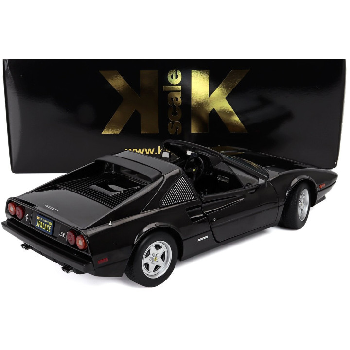 KK SCALE FERRARI 308 GTS QUATTROVALVOLE USA VERSION 1982 - BLACK 1/12