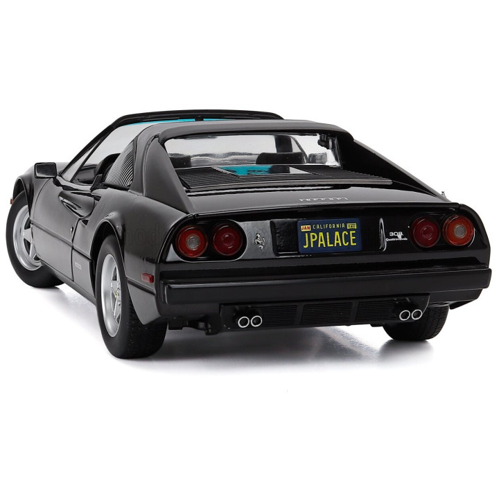 KK SCALE FERRARI 308 GTS QUATTROVALVOLE USA VERSION 1982 - BLACK 1/12