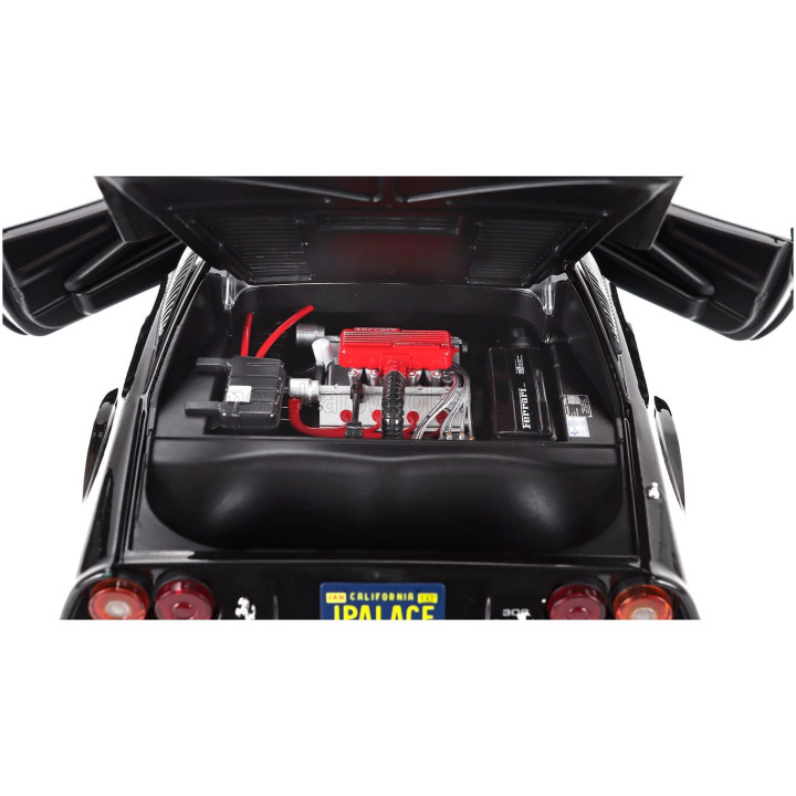 KK SCALE FERRARI 308 GTS QUATTROVALVOLE USA VERSION 1982 - BLACK 1/12