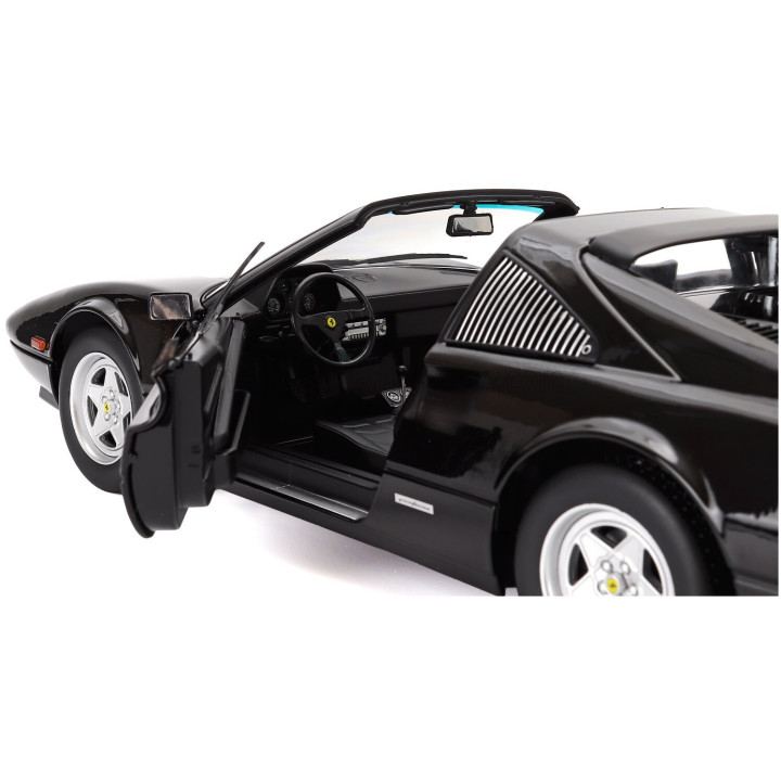 KK SCALE FERRARI 308 GTS QUATTROVALVOLE USA VERSION 1982 - BLACK 1/12