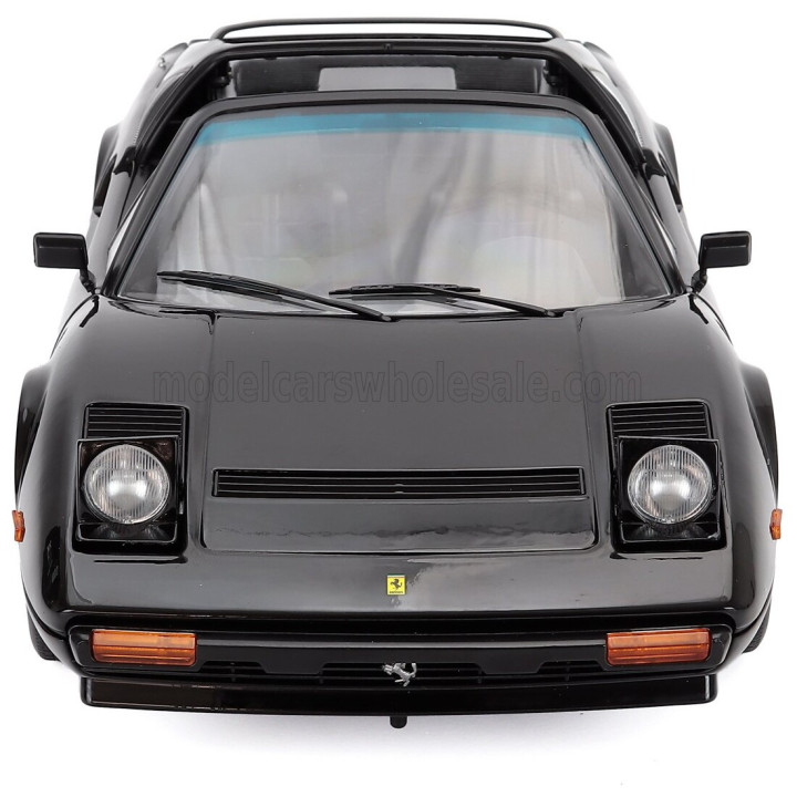 KK SCALE FERRARI 308 GTS QUATTROVALVOLE USA VERSION 1982 - BLACK 1/12