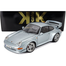 KK SCALE PORSCHE 911 993 GT2 COUPE 1996 - CERCHI SPEEDLINE - SPEEDLINE RIMS - SILVER 1/12