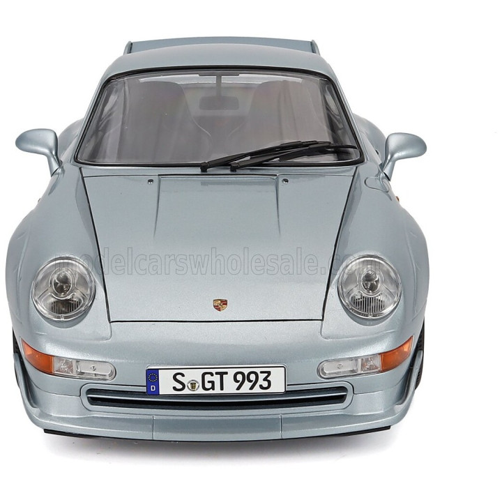 KK SCALE PORSCHE 911 993 GT2 COUPE 1996 - CERCHI SPEEDLINE - SPEEDLINE RIMS - SILVER 1/12