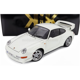 KK SCALE PORSCHE 911 993 GT2 WITH SPEEDLINE RIMS 1996 - WHITE 1/12