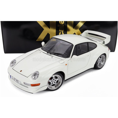 KK SCALE PORSCHE 911 993 GT2 WITH SPEEDLINE RIMS 1996 - WHITE 1/12