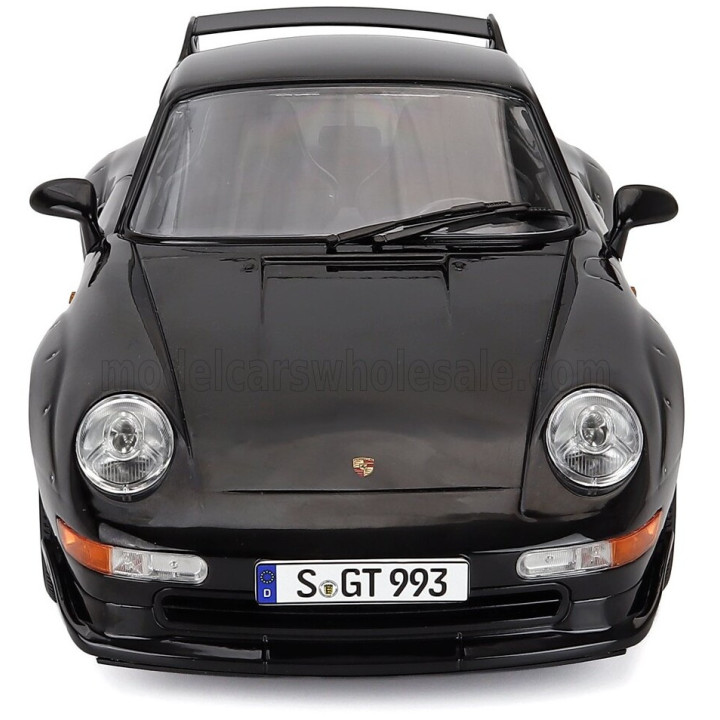 KK SCALE PORSCHE 911 993 GT2 COUPE 1996 - CERCHI SPEEDLINE - SPEEDLINE RIMS - BLACK 1/12