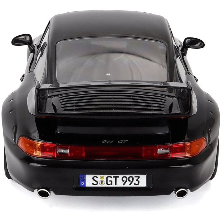 KK SCALE PORSCHE 911 993 GT2 COUPE 1996 - CERCHI SPEEDLINE - SPEEDLINE RIMS - BLACK 1/12