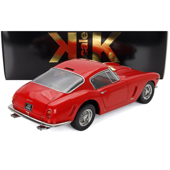 KK SCALE FERRARI 250GT SWB COUPE 1961 - RED 1/12