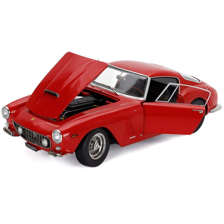 KK SCALE FERRARI 250GT SWB COUPE 1961 - RED 1/12
