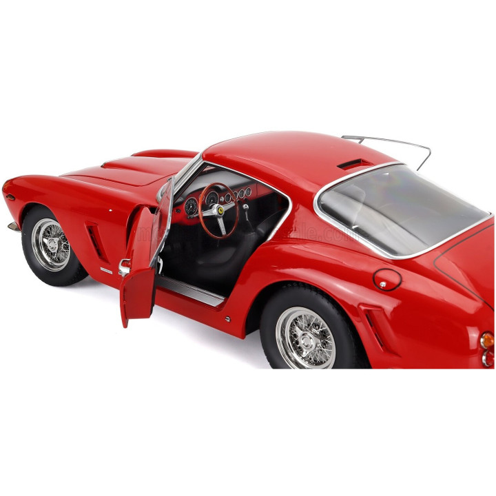 KK SCALE FERRARI 250GT SWB COUPE 1961 - RED 1/12