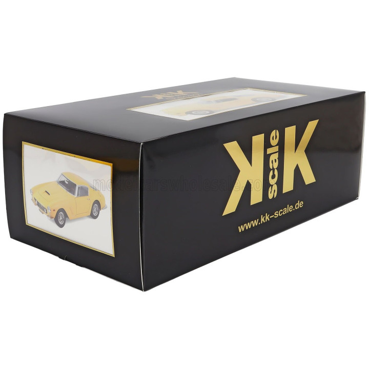 KK SCALE FERRARI 250GT SWB COUPE 1961 - YELLOW 1/12