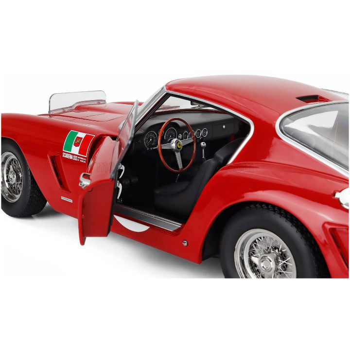 KK SCALE FERRARI 250GT SWB 3.0L V12 COUPE TEAM SCUDERIA SERENISSIMA N 16 24h LE MANS 1961 MAURICE TRINTIGNANT - CARLO MARIA