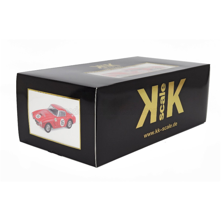 KK SCALE FERRARI 250GT SWB 3.0L V12 COUPE TEAM SCUDERIA SERENISSIMA N 16 24h LE MANS 1961 MAURICE TRINTIGNANT - CARLO MARIA