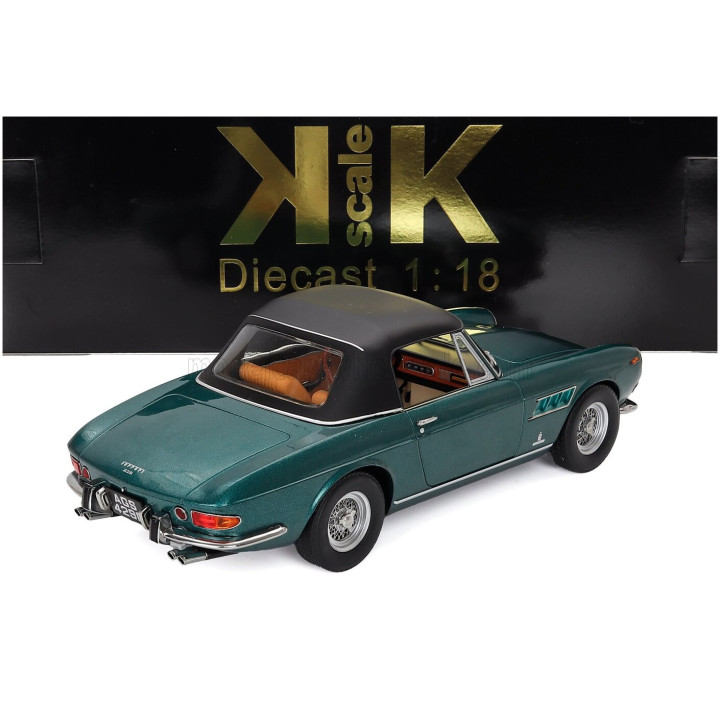 KK SCALE FERRARI 275 GTS PININFARINA SPIDER JAY KAY JAMIROQUAI 1964 - GREEN MET 1/18