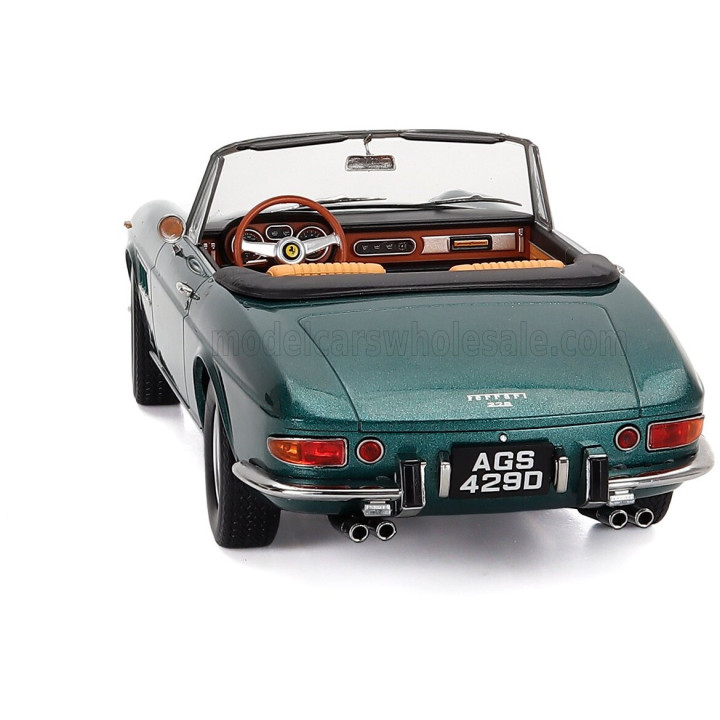 KK SCALE FERRARI 275 GTS PININFARINA SPIDER JAY KAY JAMIROQUAI 1964 - GREEN MET 1/18