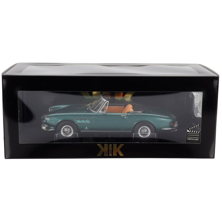 KK SCALE FERRARI 275 GTS PININFARINA SPIDER JAY KAY JAMIROQUAI 1964 - GREEN MET 1/18