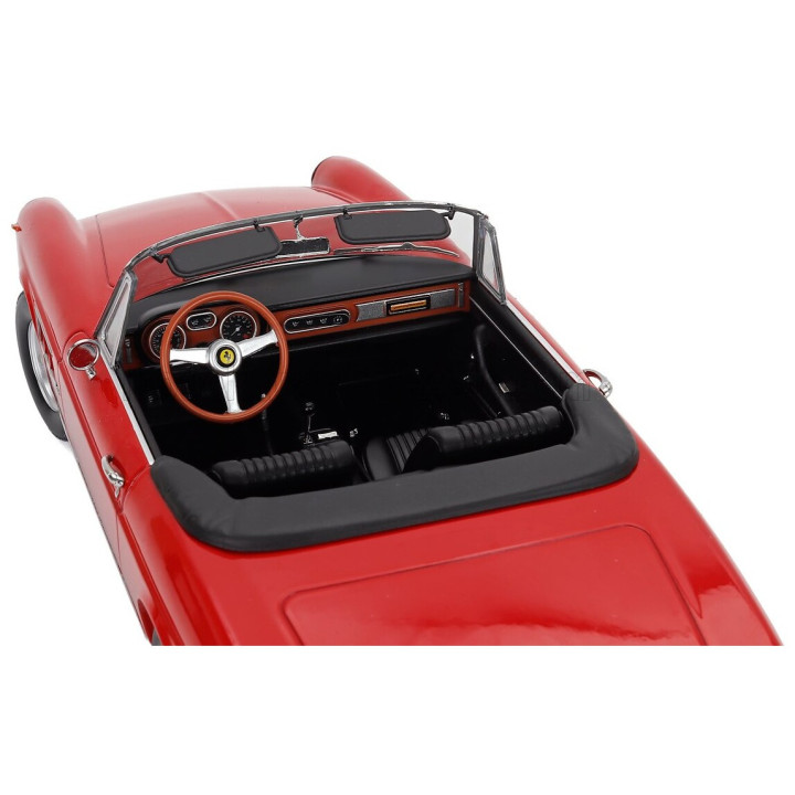 KK SCALE FERRARI 275 GTS PININFARINA SPIDER 1964 - RED 1/18