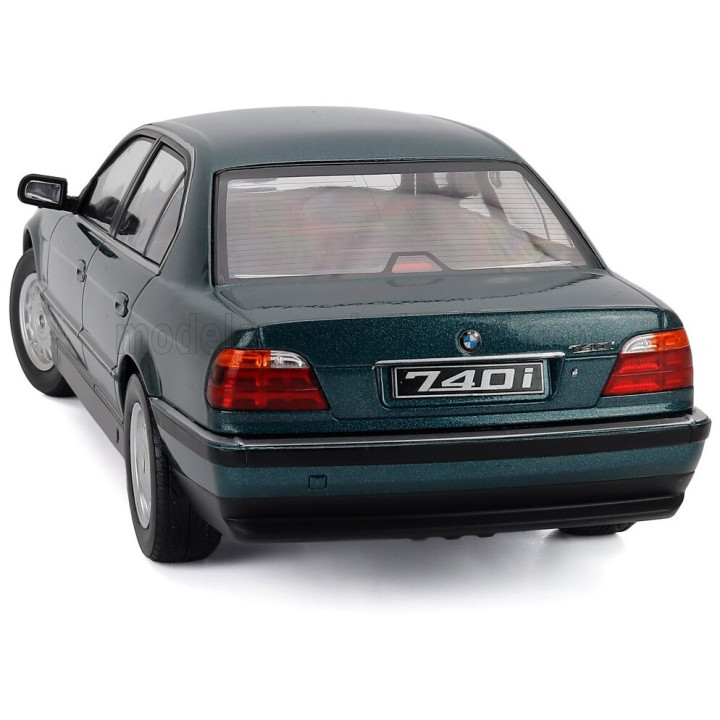 KK SCALE BMW 7-SERIES 740i (E38) 1994 - GREEN MET 1/18