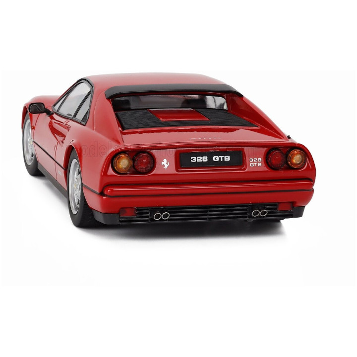 KK SCALE FERRARI 328 GTB 1985 - RED 1/18