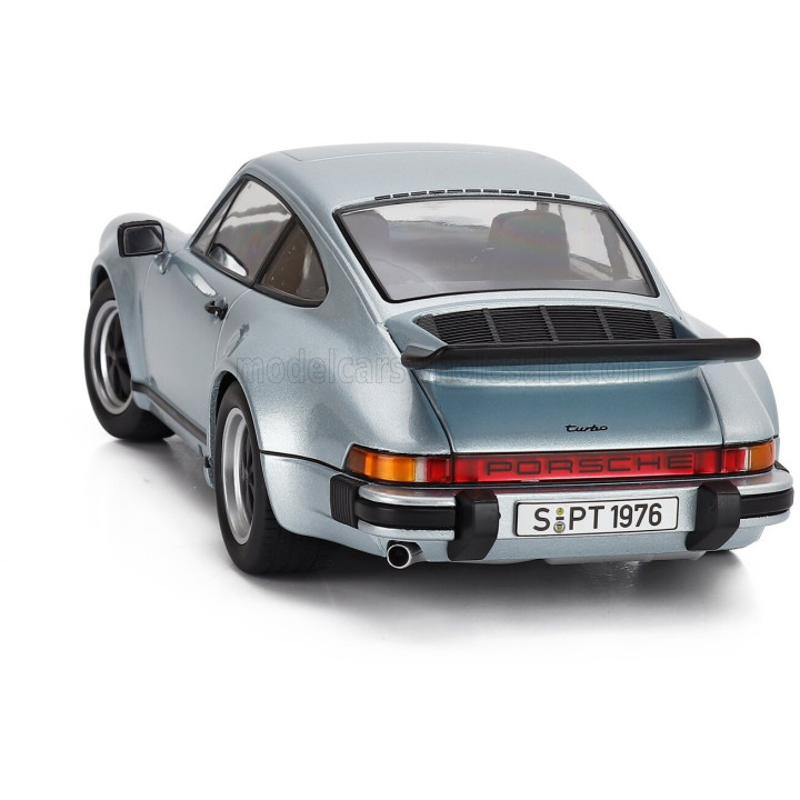 KK SCALE PORSCHE 911 930 3.0L TURBO COUPE 1976 - SILVER 1/18