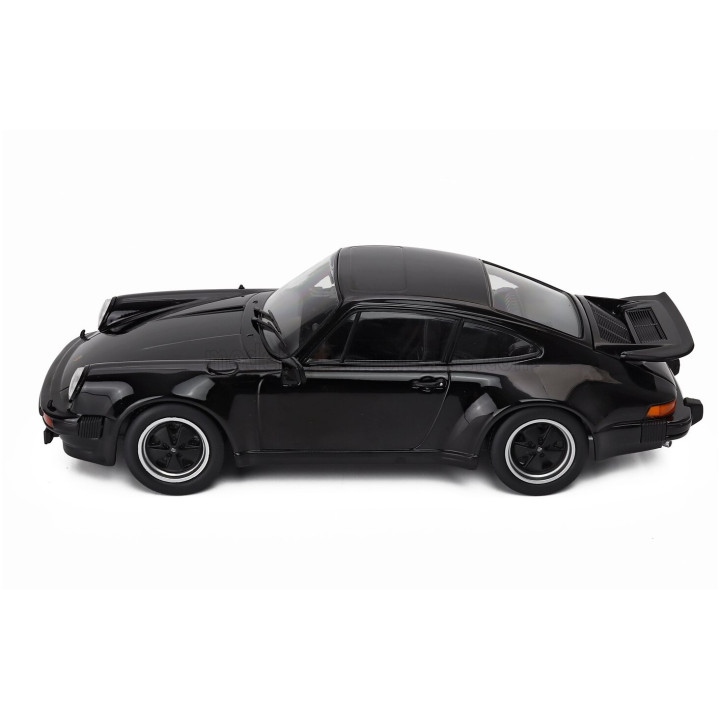 KK SCALE PORSCHE 911 930 3.0L TURBO COUPE 1976 - BLACK 1/18