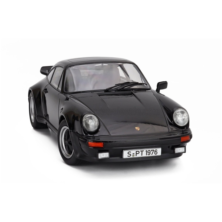 KK SCALE PORSCHE 911 930 3.0L TURBO COUPE 1976 - BLACK 1/18