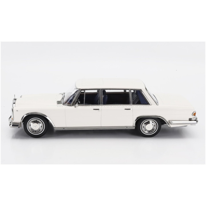 KK SCALE MERCEDES BENZ S-CLASS 600 PULLMAN (W100) 1963 - WHITE 1/18