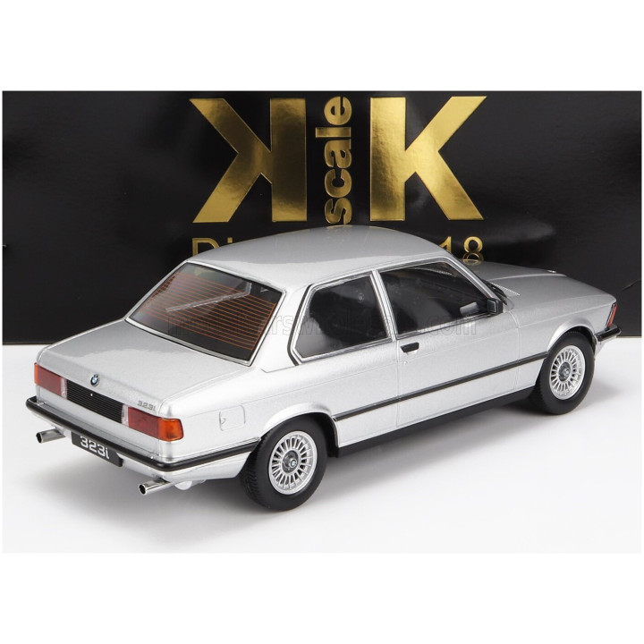 KK SCALE BMW 3-SERIES 323i (E21) 1978 - SILVER 1/18