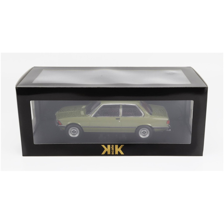 KK SCALE BMW 3-SERIES 323i (E21) 1978 - GREEN MET 1/18