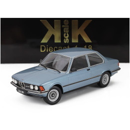 KK SCALE BMW 3-SERIES 323i (E21) 1978 - LIGHT BLUE MET 1/18