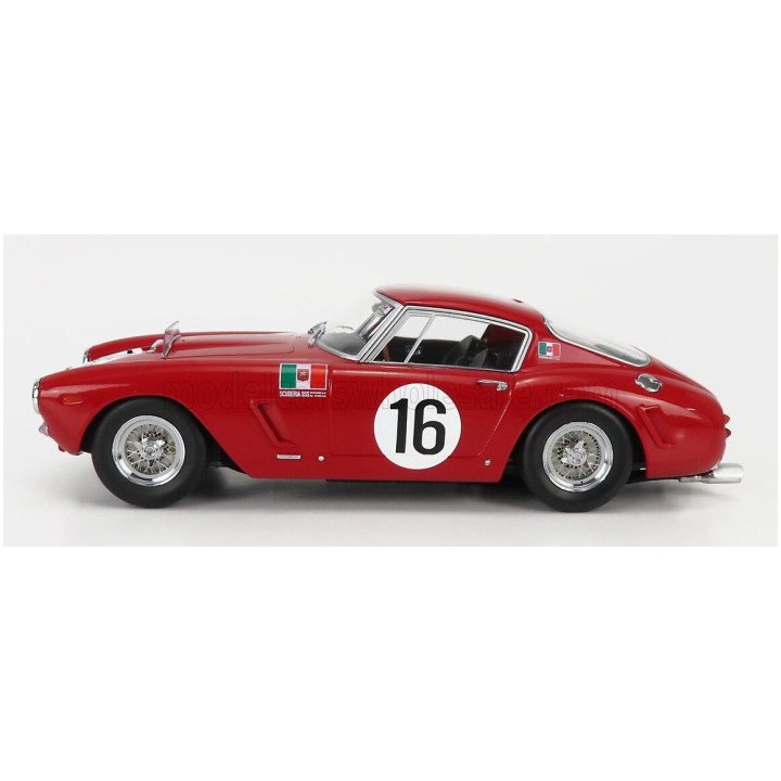 KK SCALE FERRARI 250GT SWB 3.0L V12 COUPE TEAM SCUDERIA SERENISSIMA N 16 24h LE MANS 1961 MAURICE TRINTIGNANT - CARLO MARIA
