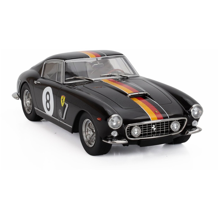 KK SCALE FERRARI 250GT SWB 3.0L V12 COUPE TEAM SCUDERIA COLONIA N 8 TOURIST TROPHY GOODWOOD 1960 WILLY MAIRESSE - WOLFANG