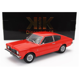 KK SCALE FORD ENGLAND TAUNUS L COUPE 1971 - RED 1/18