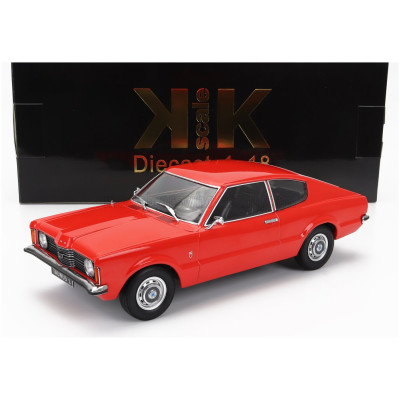 KK SCALE FORD ENGLAND TAUNUS L COUPE 1971 - RED 1/18
