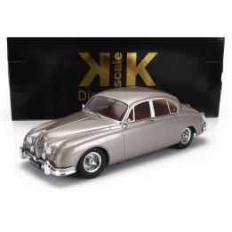 KK SCALE JAGUAR MKII 3.8 RHD 1959 - PEARL SILVER 1/18