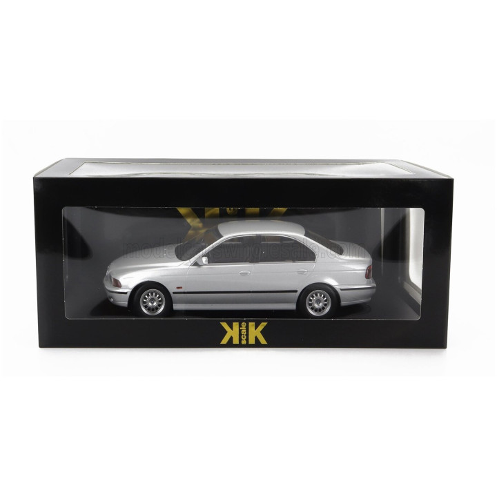 KK SCALE BMW 5-SERIES 530d (E39) SEDAN 1995 - SILVER 1/18