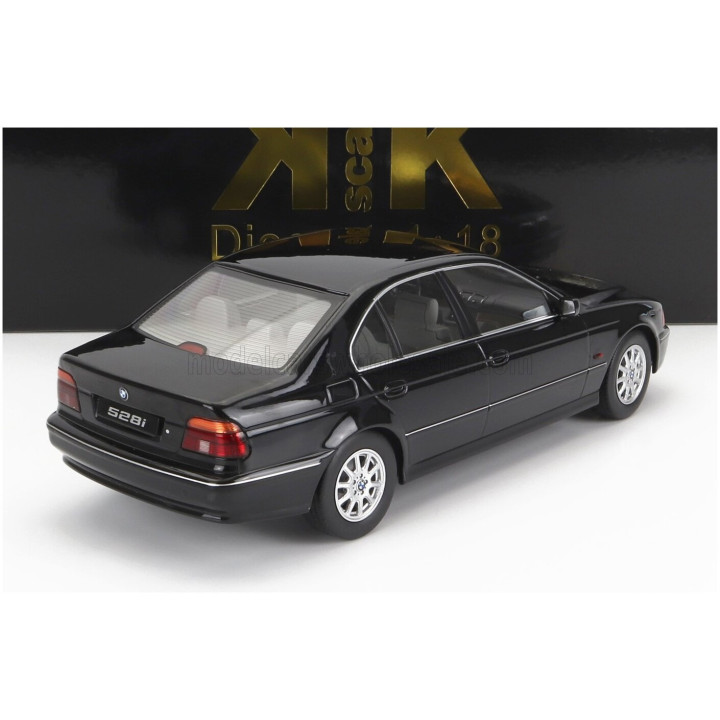 KK SCALE BMW 5-SERIES 528i (E39) SEDAN 1995 - BLACK 1/18