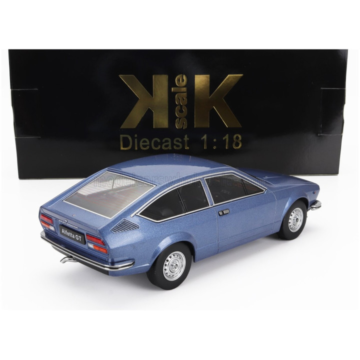 KK SCALE ALFA ROMEO ALFETTA 1600 GTV 1976 - BLUE 1/18