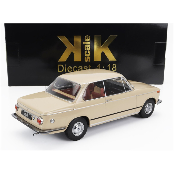 KK SCALE BMW 1602 1-SERIES 1971 - BEIGE 1/18