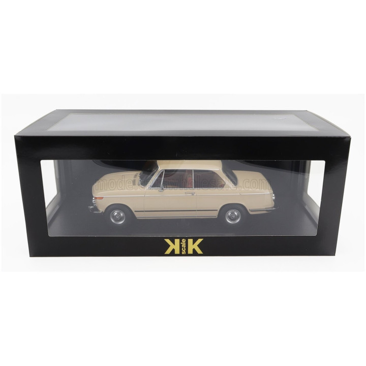 KK SCALE BMW 1602 1-SERIES 1971 - BEIGE 1/18