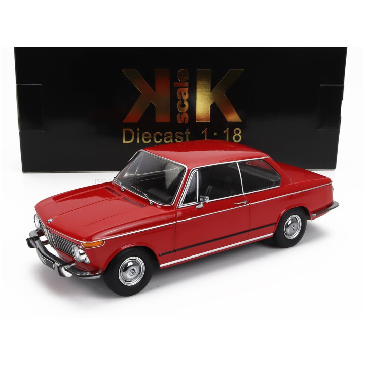 KK SCALE BMW 1602 1-SERIES 1971 - RED 1/18