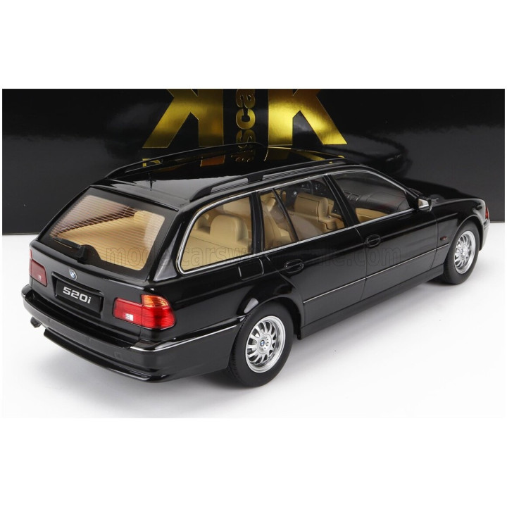 KK SCALE BMW 5-SERIES 520i (E39) TOURING SW STATION WAGON 1997 - BLACK MET 1/18
