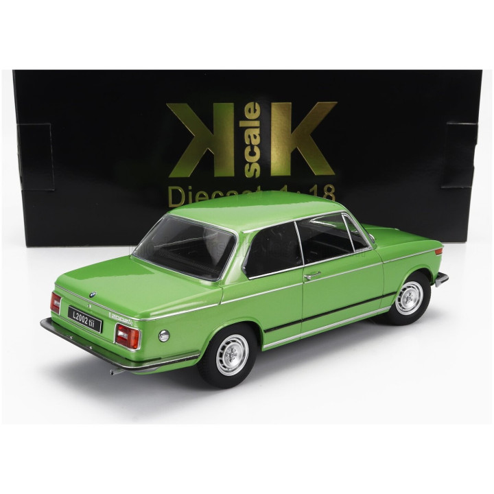 KK SCALE BMW L2002 Tii 2-SERIES 1974 - GREEN MET 1/18